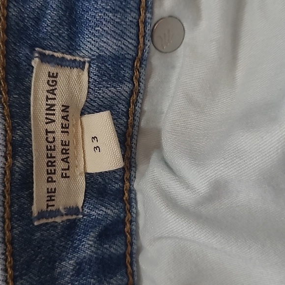 Madewell Perfect Vintage Flare Jean Women's sz 33 High Rise Denim Jeans - Picture 7 of 15